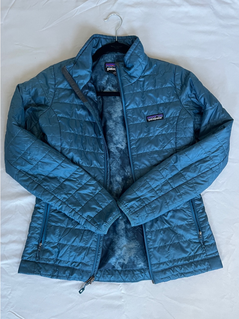 Patagonia Women’s Teal Nano Puff Jacket